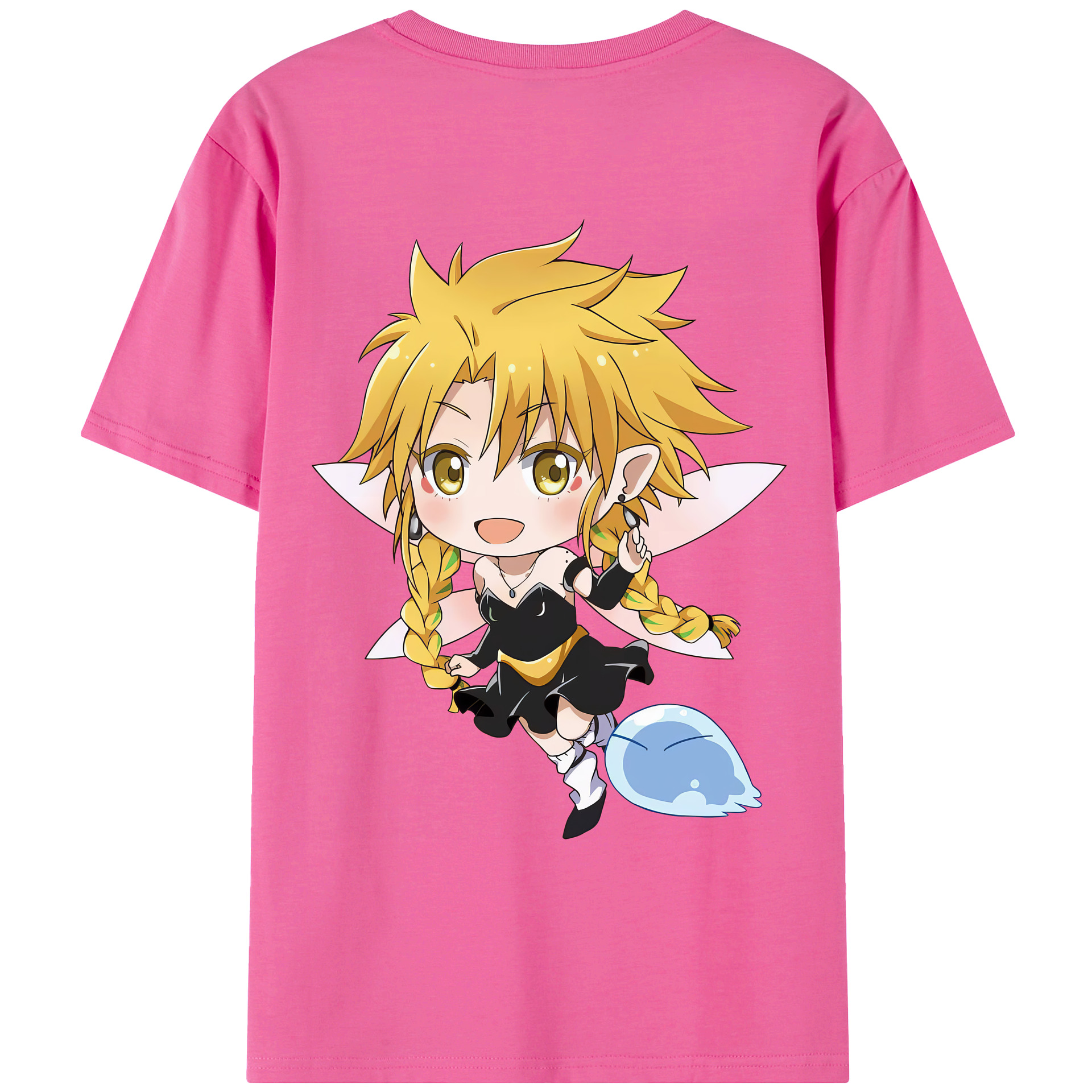 （画像用） 転スラ Regarding Reincarnated to Slime レディース半袖Tシャツ(バックプリント)
